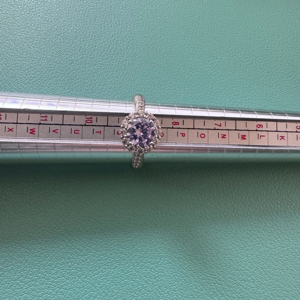 Fragrant jewels Purple and Silver ring. NWOT. Size 9